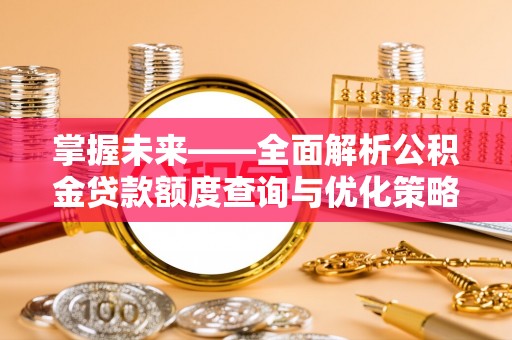 卢氏掌握未来——全面解析公积金贷款额度查询与优化策略