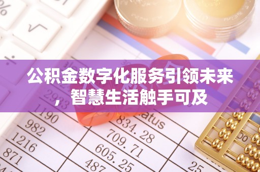 卢氏公积金数字化服务引领未来，智慧生活触手可及