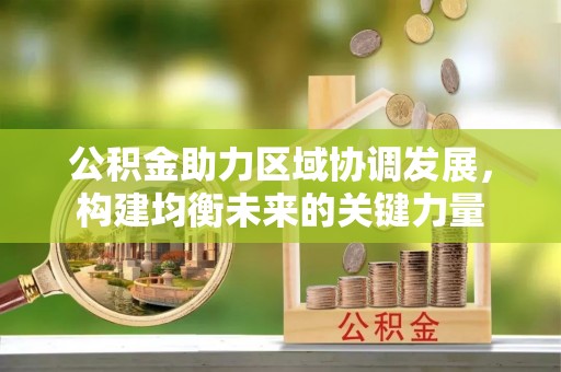 卢氏公积金助力区域协调发展，构建均衡未来的关键力量