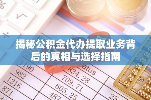 卢氏揭秘公积金代办提取业务背后的真相与选择指南