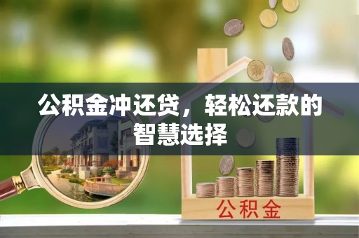 卢氏公积金冲还贷，轻松还款的智慧选择