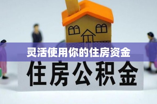 卢氏灵活使用你的住房资金