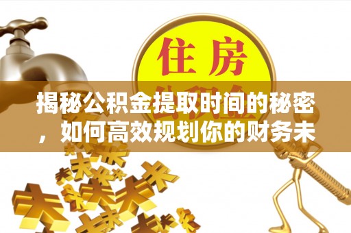 卢氏揭秘公积金提取时间的秘密，如何高效规划你的财务未来
