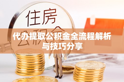 卢氏代办提取公积金全流程解析与技巧分享