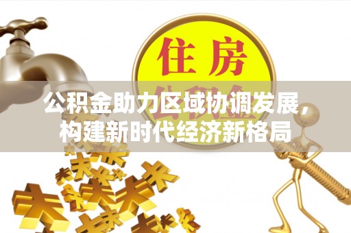 卢氏公积金助力区域协调发展，构建新时代经济新格局