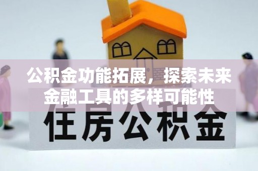 卢氏公积金功能拓展，探索未来金融工具的多样可能性
