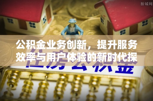 卢氏公积金业务创新，提升服务效率与用户体验的新时代探索
