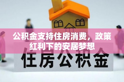 卢氏公积金支持住房消费，政策红利下的安居梦想