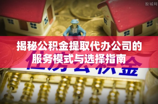 卢氏揭秘公积金提取代办公司的服务模式与选择指南