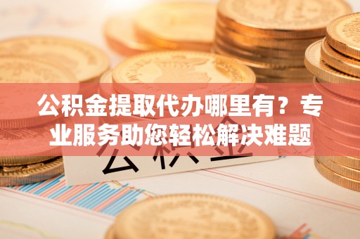 卢氏公积金提取代办哪里有？专业服务助您轻松解决难题