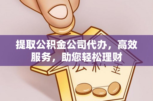 卢氏提取公积金公司代办，高效服务，助您轻松理财