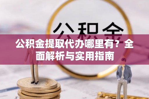 卢氏公积金提取代办哪里有？全面解析与实用指南