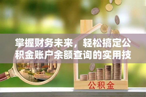 卢氏掌握财务未来，轻松搞定公积金账户余额查询的实用技巧
