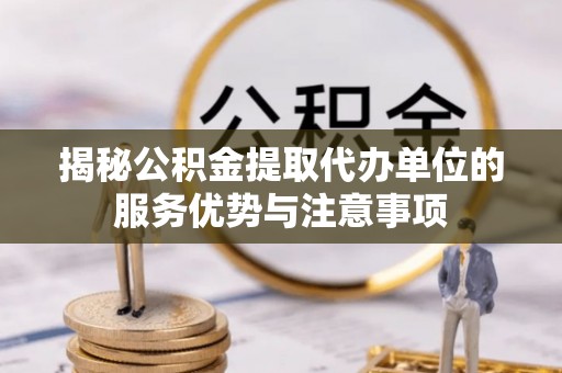 卢氏揭秘公积金提取代办单位的服务优势与注意事项