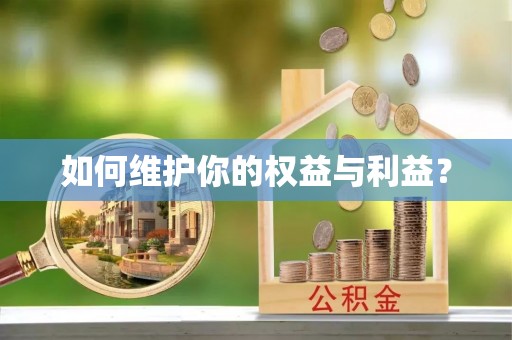 卢氏如何维护你的权益与利益？