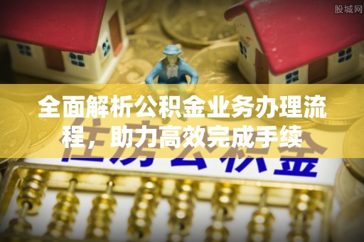 卢氏全面解析公积金业务办理流程，助力高效完成手续