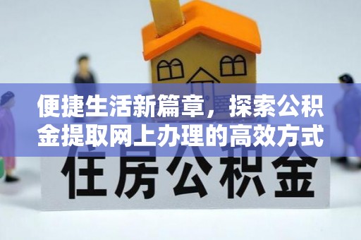 卢氏便捷生活新篇章，探索公积金提取网上办理的高效方式