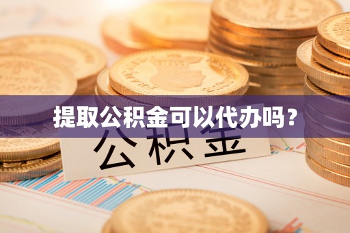 卢氏提取公积金可以代办吗？