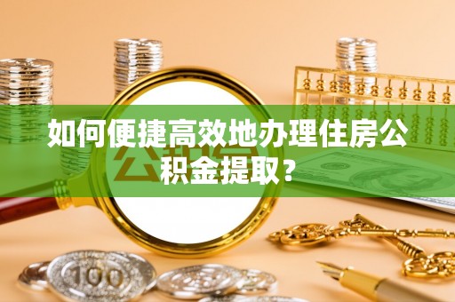卢氏如何便捷高效地办理住房公积金提取？