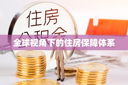 卢氏全球视角下的住房保障体系